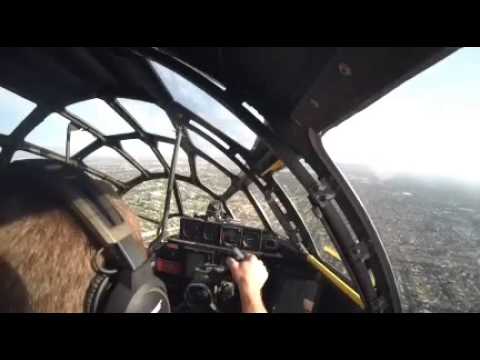 B-29 FIFI Takeoff and Landing in Van Nuys, CA [COCKPIT...
