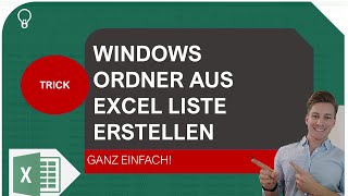 In Windows mehrere Ordner gleichzeitig auf Basis einer Excel Liste erstellenI Excelpedia
