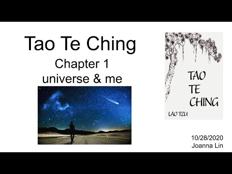 Tao Te Ching, Chapter 1 explained