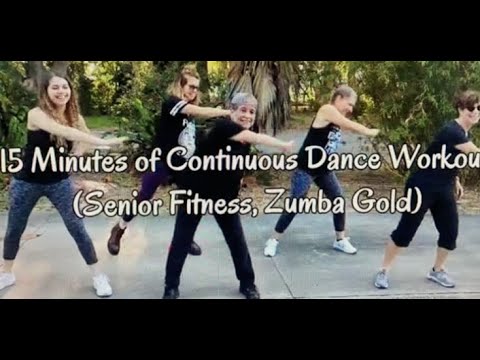 15 Minutes of Continuous Dance Workout | Senior Fitness | Zumba Gold