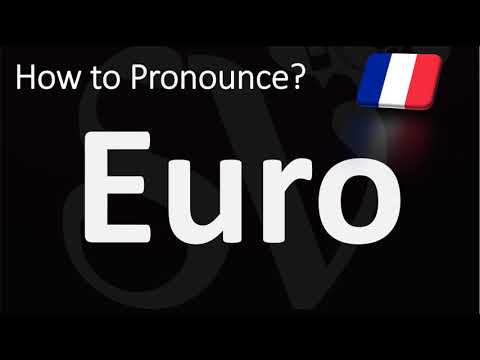 How to Pronounce Euro? (French)