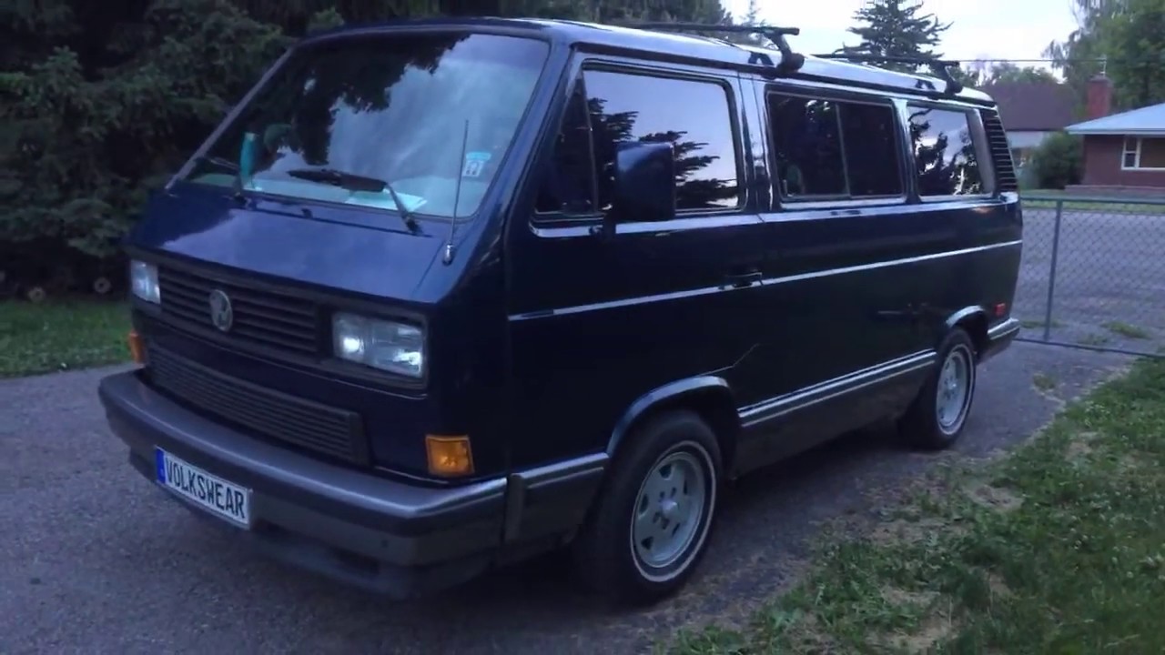 1991 Volkswagen Vanagon Weekender Van Tour.