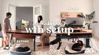 🖥️ Day in My Life | Refreshing Husband's Cozy WFH Setup & Postpartum Updates