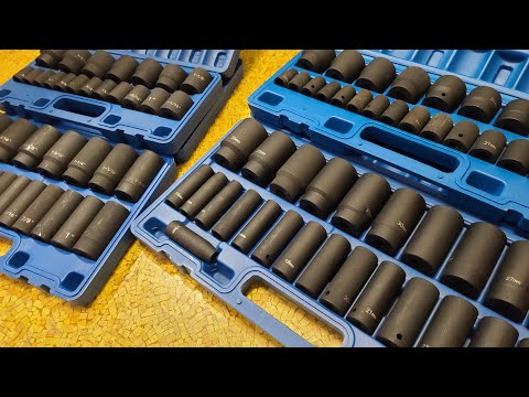 Vevor Master SAE/Metric Short/Deep Impact Socket Set Review