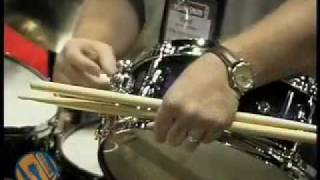 Video thumbnail for Pearl Reference Series drum video at Summer NAMM 2005 by gearwire