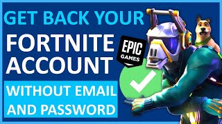 How To Get Back Fortnite Account Without Email and Password | Fortnite Account Recovery Guide 2024