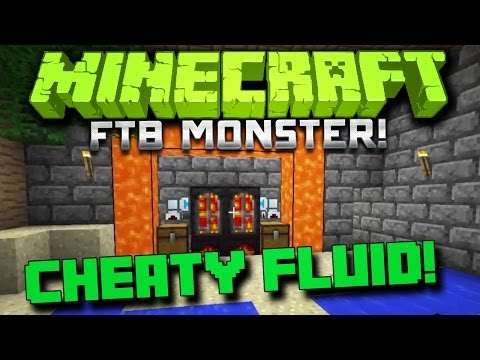 HermitCraft FTB MONSTER {Ep.9} - Crucibles and CHEATY Fluid!