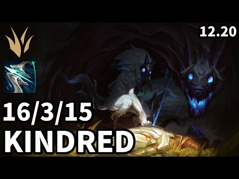 Kindred Jungle vs Taliyah - Ranked Master - Patch KR 12.20