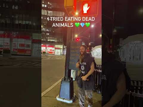 I tried eating meat. It’s not for me. #vegan