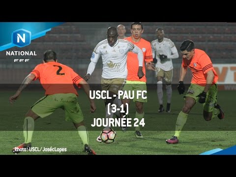 J24 : USCL - Pau FC (3-1), le résumé