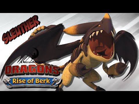 Dagur's Dragon SLEUTHER (Triple Stryke) Max Level 175 - Dragons: Rise Of Berk