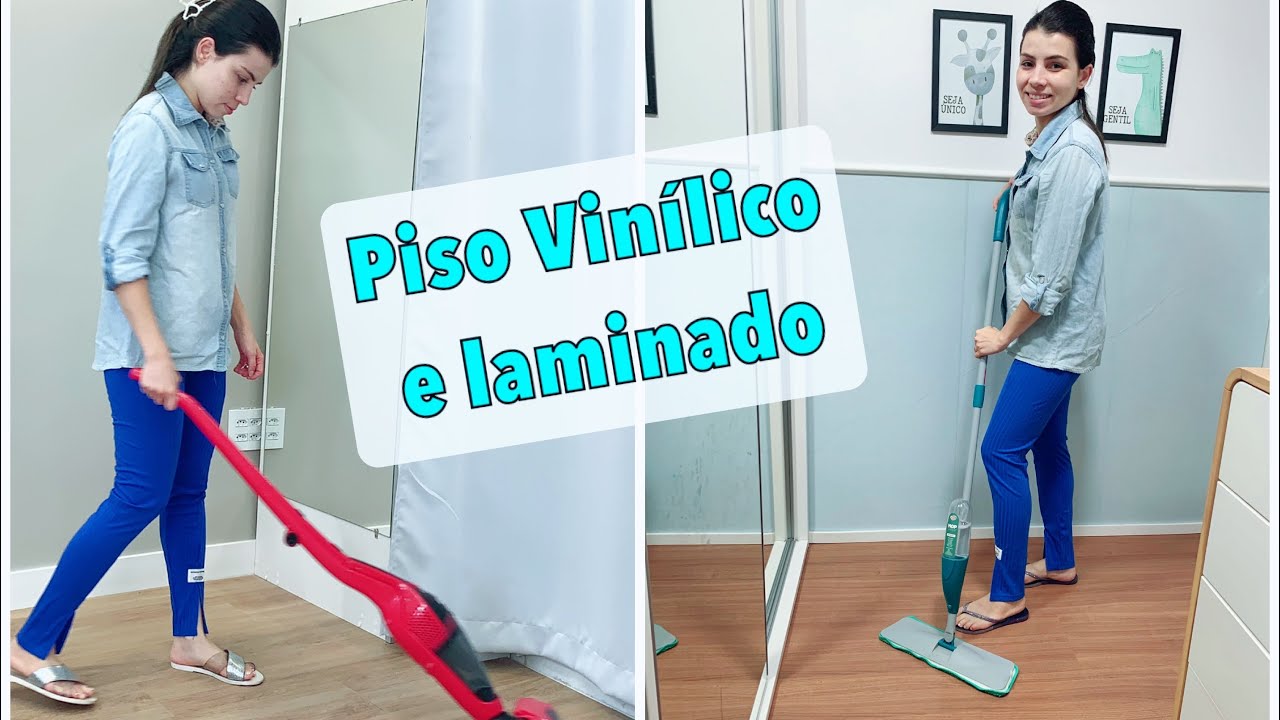 COMO LIMPAR PISO VINILICO E LAMINADO SEM MANCHAS | #PALOMASOARES
