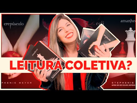 VEM LER CREPSCULO COMIGO! | Leitura Coletiva Mais livros que amigos!