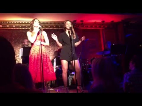 Melissa Benoist Singing with Laura Benanti at Feinstein's/54 Below