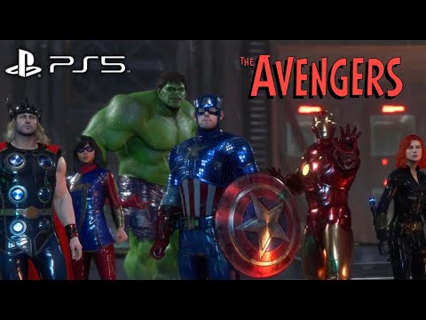 Classic Avengers PS5 Full Walkthrough Gameplay - Marvel's Avengers Game