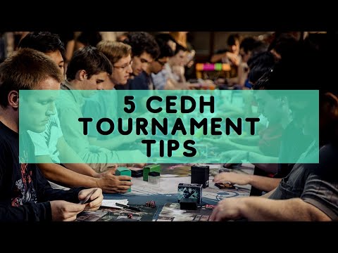 Top 5 tips for when going to a cEDh tournament
