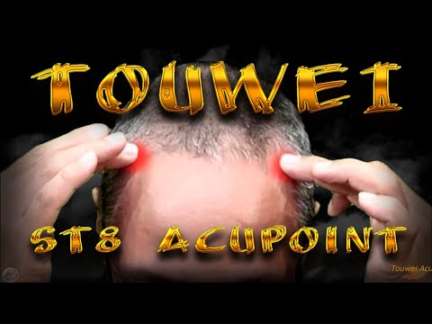 ST8 | Touwei Acupoint | Head's Binding | Head Corner | Stomach Meridian | Acupressure VIKUDO