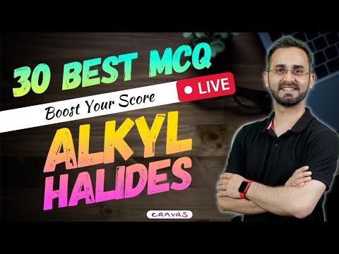 30 Best MCQ'S of Alkyl Halides