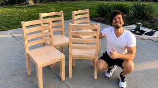 Curved-Back Dining Chair | Step-by-Step DIY Tutorial