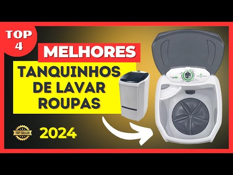 TOP 4 MELHORES TANQUINHOS DE LAVAR ROUPA EM 2024!  Melhor Tanquinho de lavar roupas!