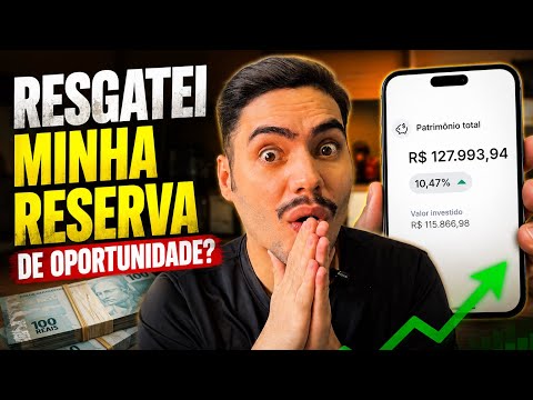 Finanças e investimentos: LAST CONTRIBUTION OF THE MONTH: DID I DIP INTO MY OPPORTUNITY FUND? 😱