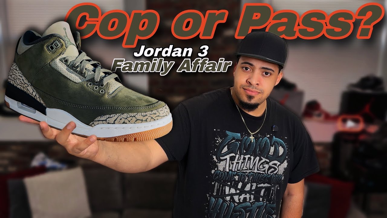 Jordan 3 Medium Olive 🫒 Cop or Pass ? 