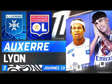 🔴 AUXERRE - LYON  : 0 - 0 | 🔴🔵LES GONES PEUVENT ÊTRE TOP 4 ! AJA EN CRISE🔵⚪ | LIGUE 1 - LIVE/DIRECT