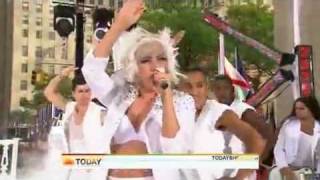 Lady Gaga - Someone To Watch Over Me, Bad Romance (Live on The Today Show 9 july 2010) Official