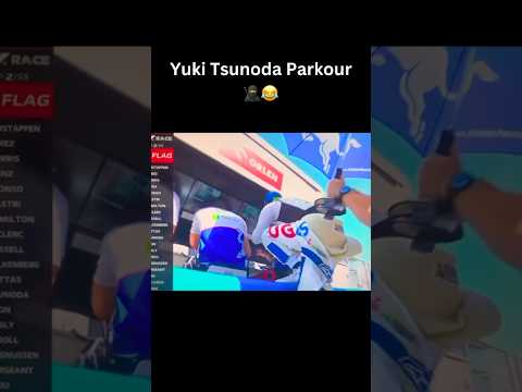 Yuki Tsunoda Parkour 🥷