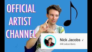 How To Get Official Artist Channel ♪ on YouTube with Distrokid in under 5 minutes