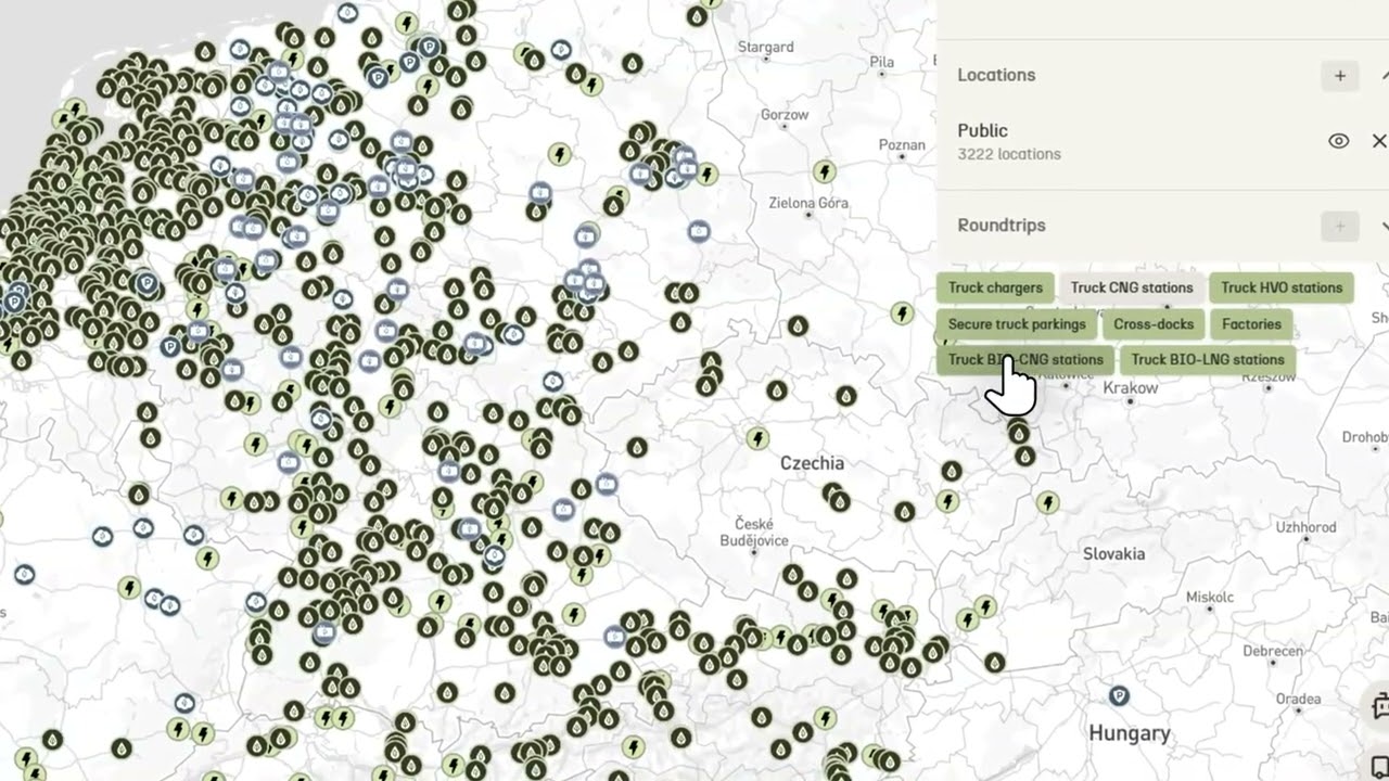 Hide / Show Points of Interest