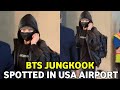 Jungkook Spotted at USA airport Jungkook Arrival To South Korea From LA- at Incheon Airport 231202