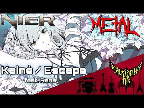 NieR Replicant - Kainé / Escape (feat. Rena) 【Intense Symphonic Metal Cover】