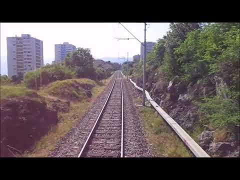 Cab ride train Rijeka-Šapjane Croatia