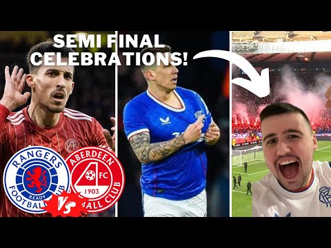 RANGERS RAISE the ROOFE! | Rangers 2-1 Aberdeen - Viaplay League Cup Semi Final (Matchday Vlog)