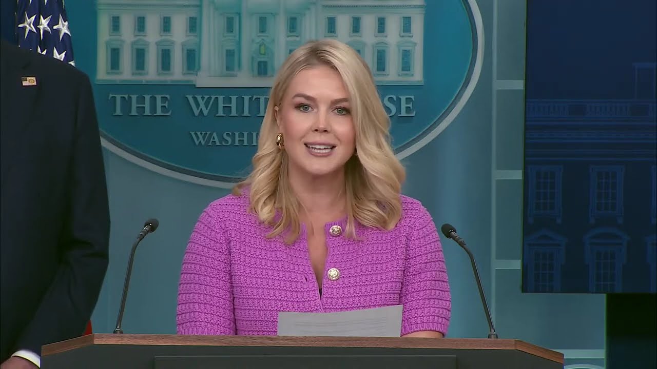 Press Secretary Karoline Leavitt and Scott Bessent Brief Members of the Media, Apr. 29, 2025