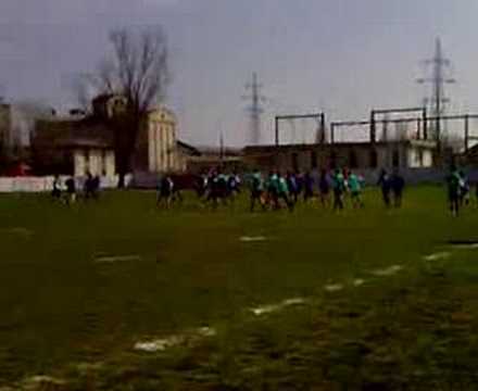 CTTV Galati - R.C. Braila = 22 - 17 (faza cu mine la balon)