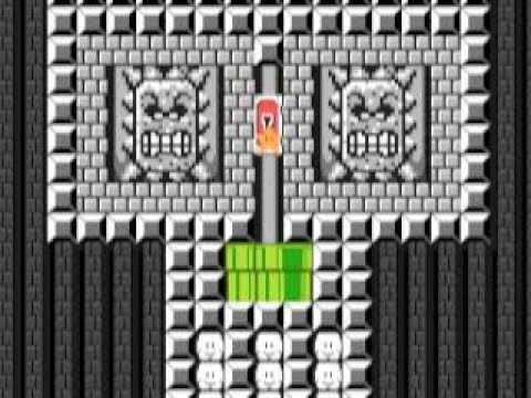 Mario Kart Thwomp Cup ⚡️ Terry ⚡️ SUPER MARIO MAKER Raw GAMEPLAY