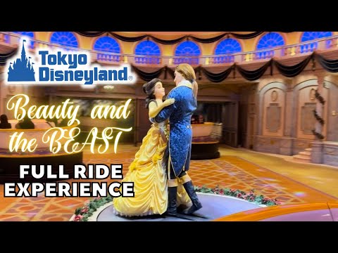 TOKYO Disneyland Beauty And The Beast FULL RIDE THROUGH