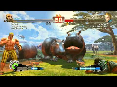 SSF4 AE: Bullcat (Gouken) vs robin01 (Abel) - Ranked Match (720p HD)