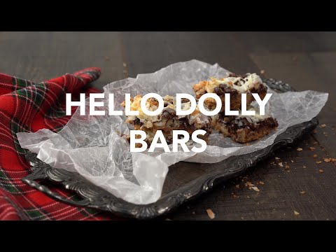 Hello Dolly Bars Recipe (also known as Magic Cookie Bars Recipe)
