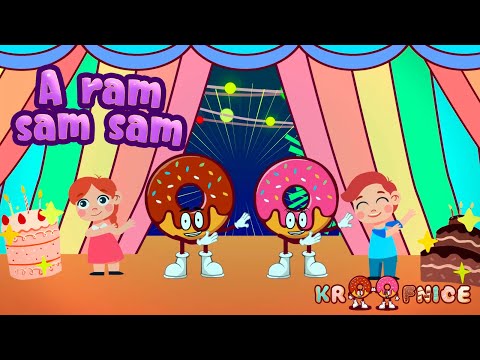 A ram sam sam | Dečije pesmice | Pesmice za decu | Kroofnice