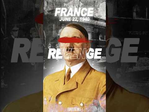 Adolf Hitler Revenge to France #historyshorts #ww2rebuilder #ww2 #worldwar2