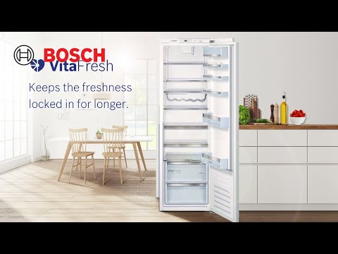 Bosch KGN49XWEA Serija 4, Laisvai statomas šaldytuvas-šaldiklis su šaldiklio skyriumi apačioje, 203 x 70 cm, Baltas video