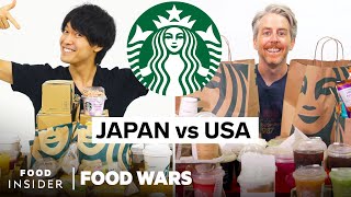 US vs Japan Starbucks | Food Wars