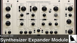 Video thumbnail for Synthesizer Expander Module from Cherry Audio - a demo and tutorial by CatSynth TV