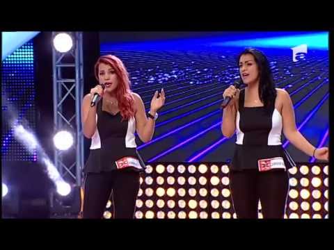 Cele doua "G" din trupa The Twins n-au "marcat" si le-au dat dureri de cap juratilor