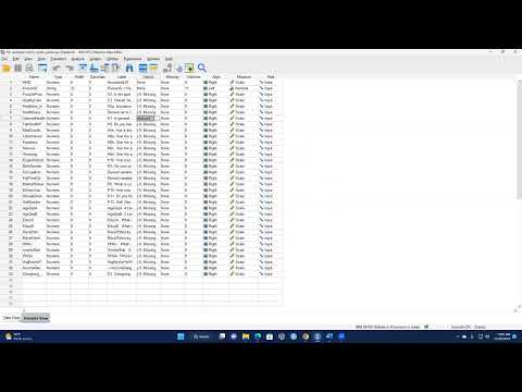 Selecting Subset or Subsample of a Multiple Variables in SPSS for Analysis