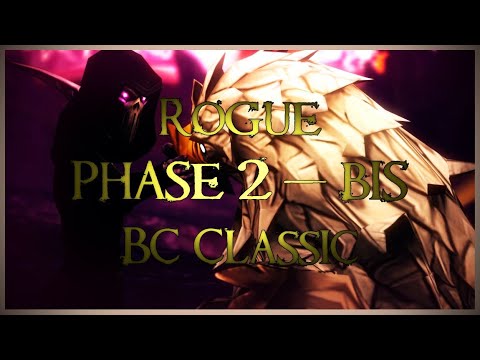 Phase 2 BIS Gear for Rogue [3D Cinematic & List] | Silent Shadows