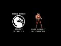MUGEN Gameplay Mortal Kombat Project Season 2 5 Unmasked Flame DLC Character Gameplay